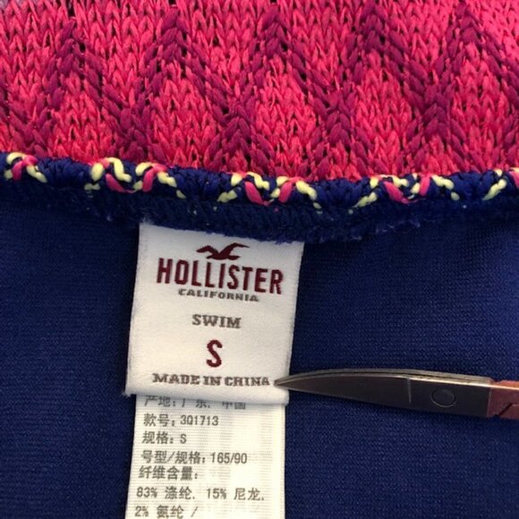 Hollister Womens Swim Bottom Boho High Waisted Small - Picture 7 of 8